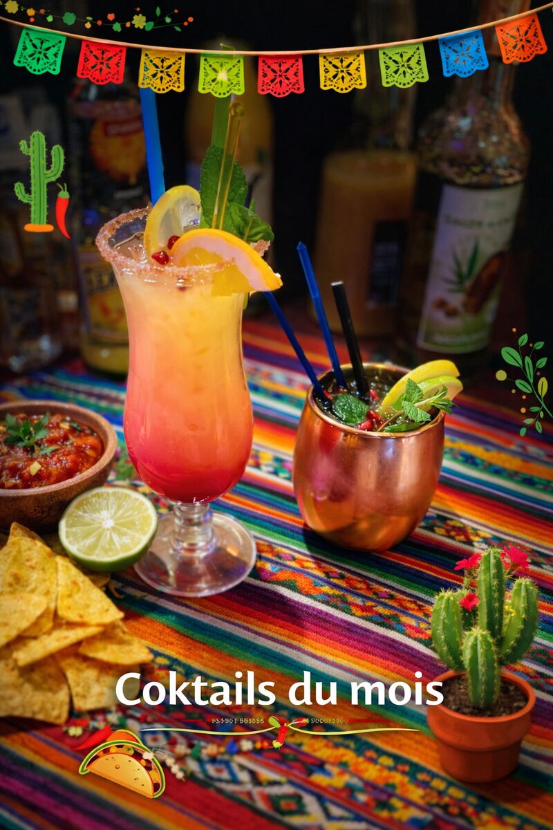 Cocktails du restaurant Cactus